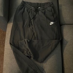 regular black nike sweats